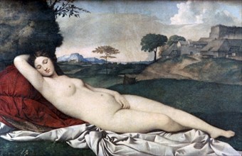 Sleeping Venus', c1510