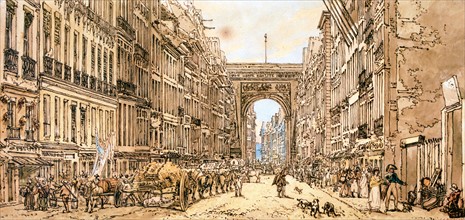 The Faubourg and the Porte Saint-Denis'