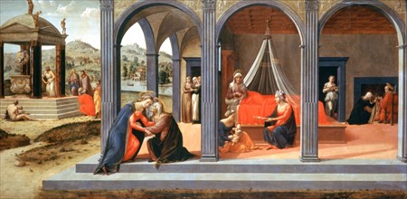 A scene from St John the Bapiste', Detail, 16th Century