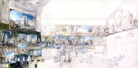Saint-Aubin, Cabinet of Drawings