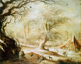 Winter Landscape', 1586-1656