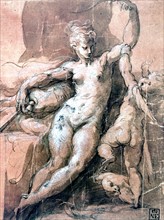 Parmigianino, Venus Disarming Cupid