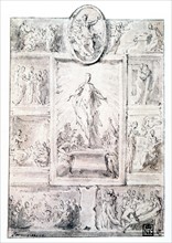 Composition Sketch', 1503-1540