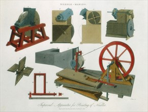 Needle-making equipment including