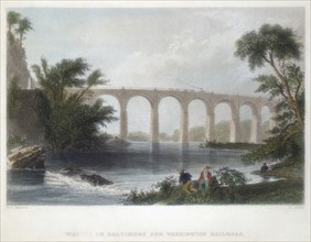 Viaduct on the Baltimore & Washington Railroad