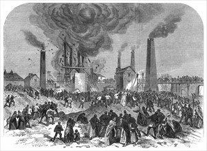Second explosion at Oaks Colliery