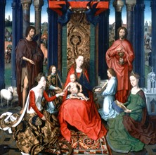 Triptych of St John the Baptist and St John the Evangelist, 1479