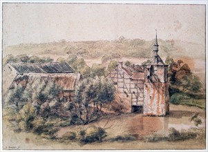 Neyts, 'Landscape with Houses', 1623-1687