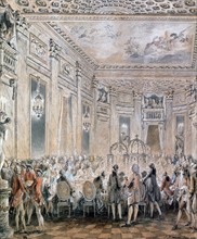 Moreau le Jeune, Fête donnée à Louveciennes, le 2 Septembre 1771