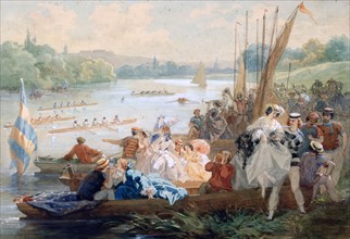 A Regatta at Asnieres During the Second Empire'