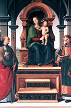 Madonna and Child with Saints', c1445-1523