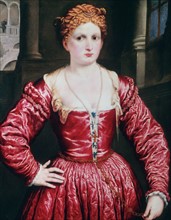 Bordone, Portrait of a Young Woman', c1545