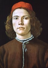 Botticelli, Portrait of a Young Man