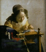 Vermeer, The Lacemaker