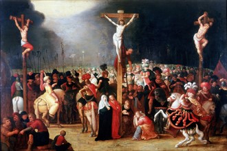 FRANCKEN, Christ on the Cross between the two Thieves