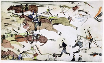 Battle of Little Big Horn 25-26 June 1876