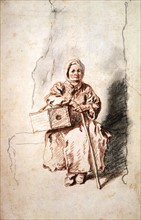 Jean Antoine Watteau 1684-1721 'The savoyard'