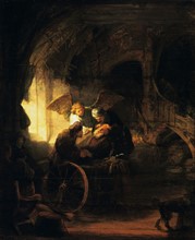 Rembrandt, Tobias Returns Sight to His Father