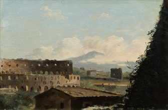 View of the coliseum, Rome