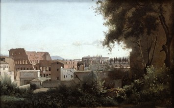 Corot, 'The Colisseum: View from the Farnese Gardens'