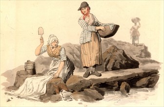 Welsh Washer Women Doing Their Washing
