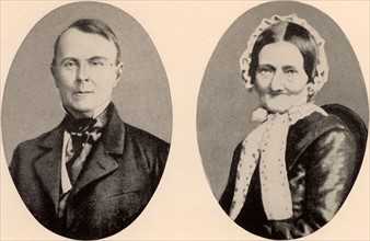 Johann Jakob Brahms and his Wife