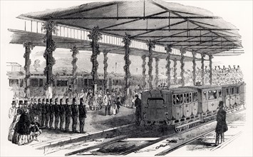 Queen Victoria Changing Trains at Gloucester