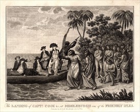 James Cook arrive aux Îles Tonga