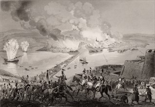 Crimean War : Russian retreat during the siege of Sebastopol
