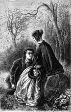 Felix with Esther, heroine of the novel