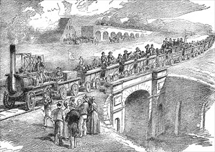 Opening of the Stockton and Darlington Railway, 27 September 1825