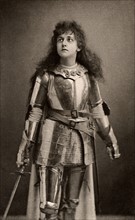 Mary Kingsley as Joan of Arc in the history play "Henry IV" Part 1 by William Shakespeare