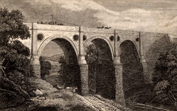 Marple aqueduct, opened 1800
