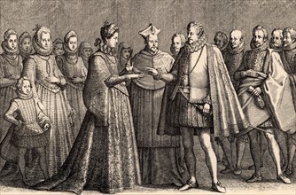 The marriage of Francis de Medici