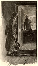 The Adventure of the Musgrave Ritual'. Reginald Musgrave, seeing a light under the Library door in