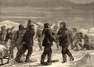 British overland Arctic expedition led by Sir John Franklin