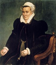 Portrait of a Woman: oil on wood