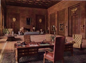 Adolph Hitler's office in the German Reichs Chancellery