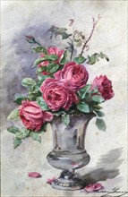A Vase of Roses'
