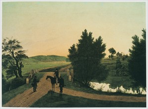 Landscape with Hunters'
