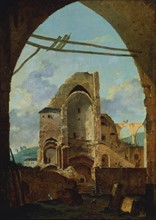 Demolition of the Abbey of Montmartre': Louis Gabriel Moreau (c1740-c1806), French painter and