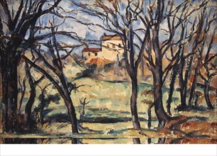Cezanne, Trees and a House
