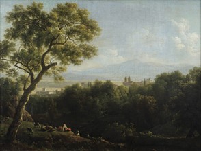 View of Frascati', c1820