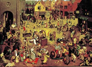 The Fight Between Carnival and Lent', 1559