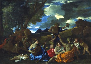 Andrians or The Great Bacchanal with Woman Playing a Lute': 1628, oil on canvas
