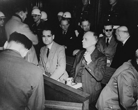Rudolf Hess au Procès de Nuremberg