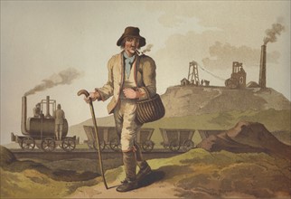 The Pitman: from George Walker "The Costume of Yorkshire", Leeds, 1814