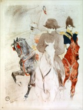 De Toulouse-Lautrec, Napoleon Ier sur son cheval blanc