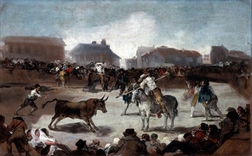 Goya, Corrida dans un village
