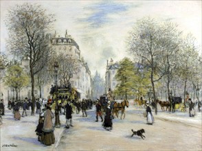 Raffaelli, Paris in 1900